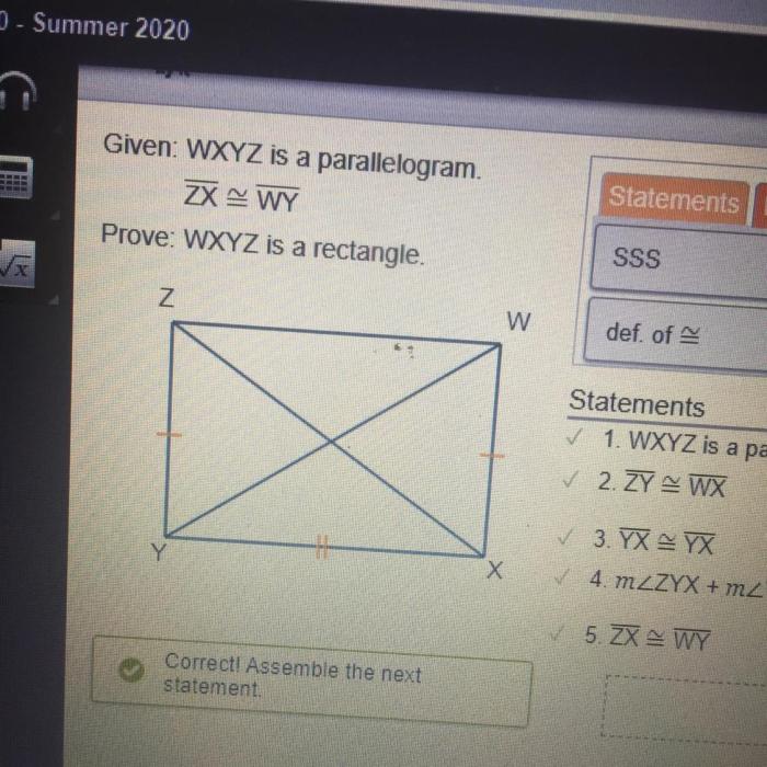 Rectangle slopes reciprocals adjacent negative