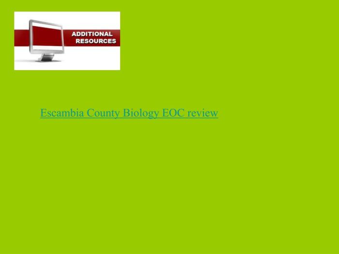 Escambia county biology eoc review