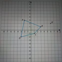 Quadrilateral abcd is dilated at center 0 0