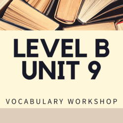 Sadlier vocabulary workshop level b unit 9 answers