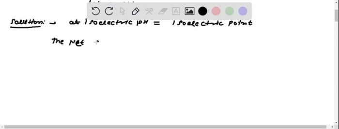 Isoelectric