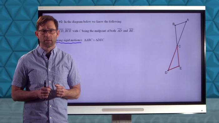 Congruence reasoning about triangles common core geometry homework answers